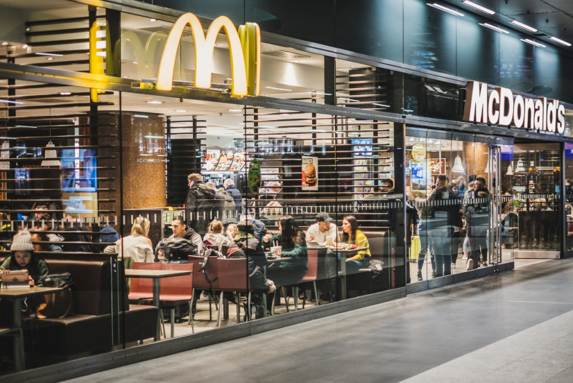 McDonalds na berlinskom Glavnom kolodvoru