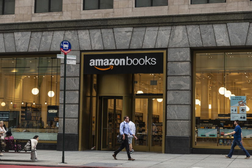 Amazon Books store in New York City, USA