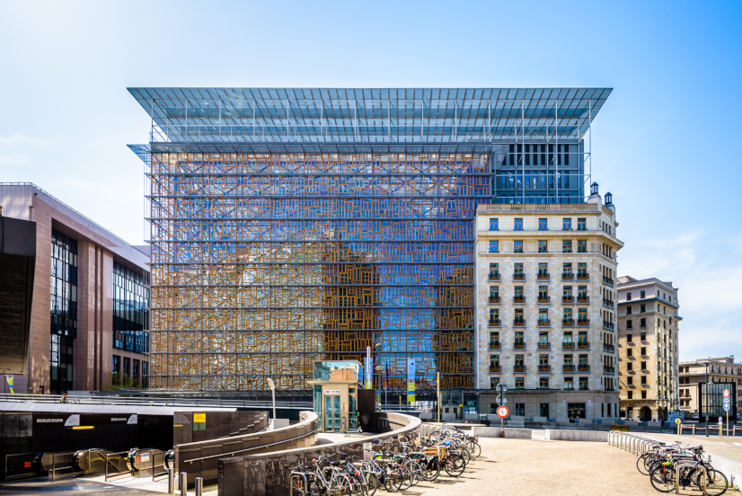 Europa Gebäude in Brüssel